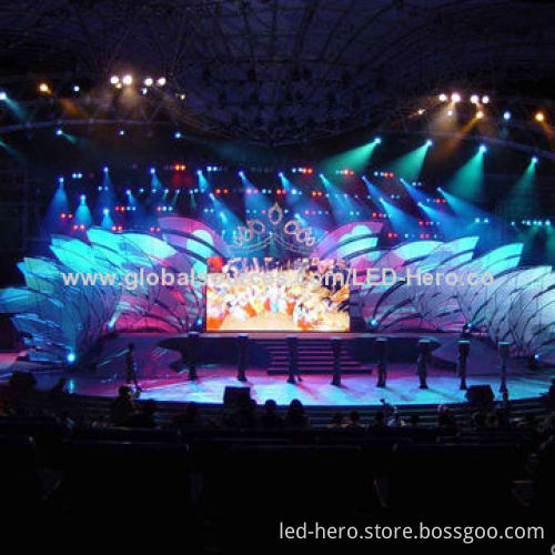 LED image background stage design